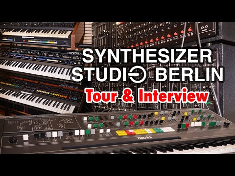 Synthesizer Studio Berlin Tour: Yamaha CS-80, Roland System 700, Jupiter-8...