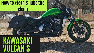How to Clean and Lube a Motorcycle Chain: Kawasaki Vulcan S 650