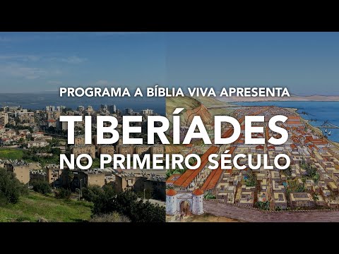 Tiber&iacute;ades do Primeiro Século - Programa a Bíblia Viva, Not&iacute;cias de Israel - Rede Israel