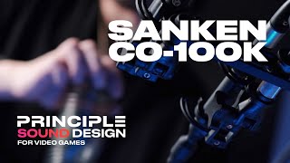 Video thumbnail for Sanken CO-100K microphone quick demo by Principle Sound