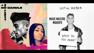 No Candle No Light/What Do You Mean? [Mashup] - ZAYN, Justin Bieber &amp; Nicki Minaj