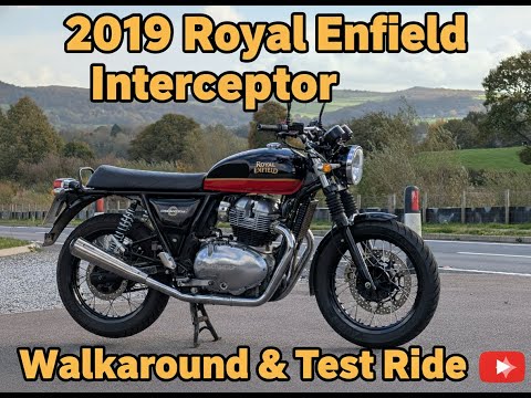 2019 Royal Enfield Interceptor 650 Walkaround & Test Ride