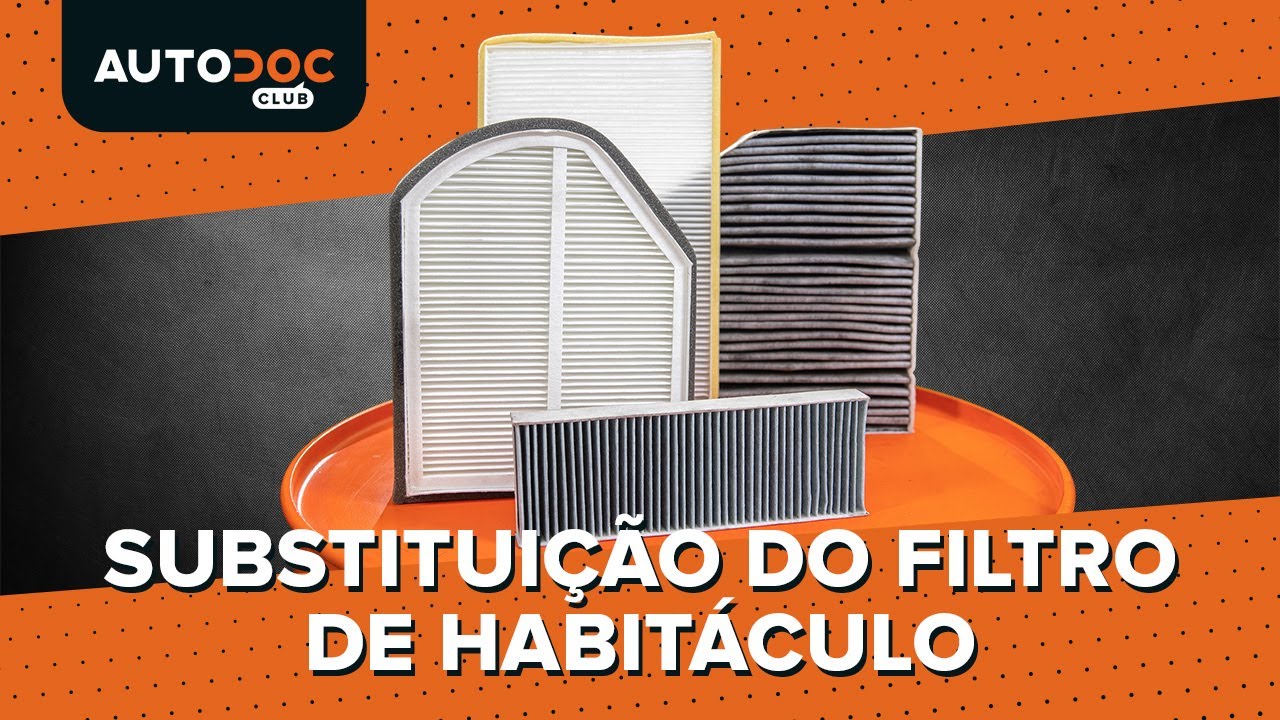 Filtro habitáculo — tutorial de substituição