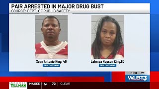 Massive drug bust nets 146 pounds of meth, 7 pounds of fentanyl powder