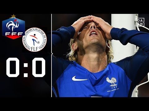 Blamage gegen Underdog: Frankreich - Luxemburg 0:0 | Highlights | WM-Quali | DAZN |