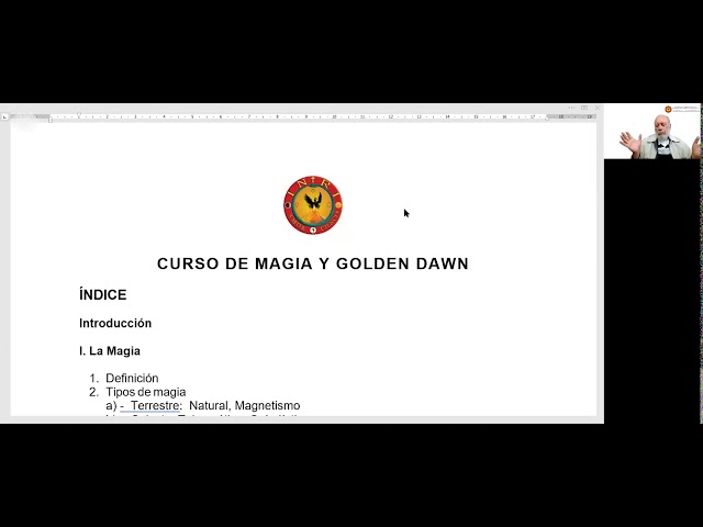 Vídeo relacionado con MAGIA CEREMONIAL: VOL 2: RITUALES AVANZADOS Y MANIFESTACIÓN