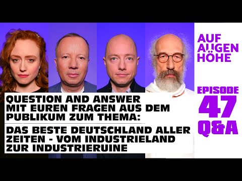 Q&A DAS BESTE DEUTSCHLAND ALLER ZEITEN Ulrike Stockmann Markus Krall Philip Hopf Wolfgang Kochanek
