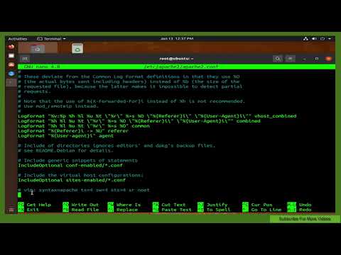 How To ( Apache ) Redirect 404 To Homepage Using . Htaccess On Ubuntu 20.04