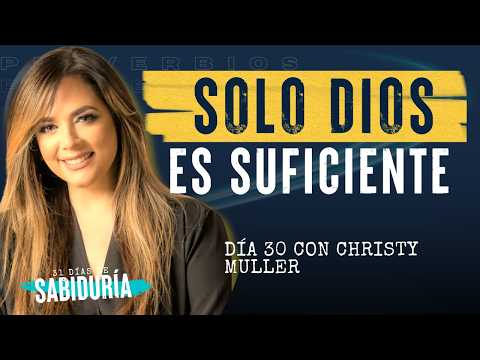 No soy suficiente… pero Dios sí lo es | Christy Muller