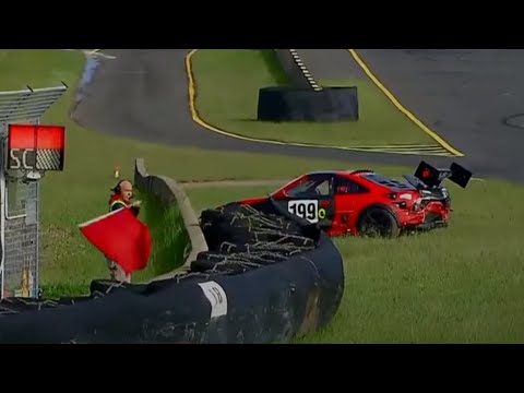 In-car Toyota MR2 Snap Oversteer Crash @ World Time Attack 2022