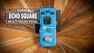Video thumbnail for Donner Echo Square Multi-Delay Mini Pedal - VGW by Vintage Guitar Workshop