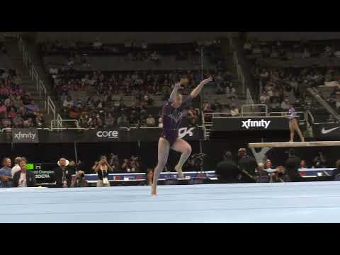 Alicia Zhou -  Floor Exercise  - 2023 Xfinity U.S. Championships  - Senior Women Day 1