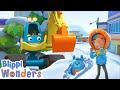 Blippi S Snowy EXCAVATOR Song Blippi Wonders Educational Cartoons