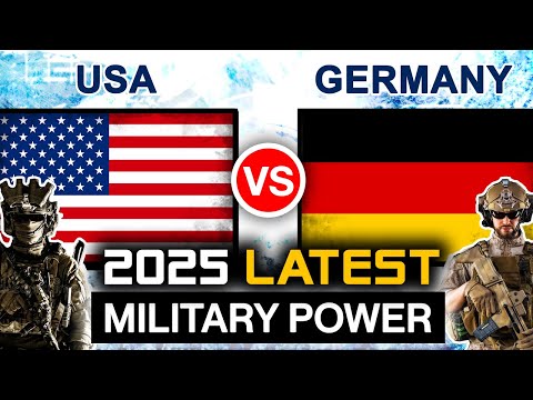 USA vs German Military Power Comparison 2025 | Germany Forces vs US Military Power 2025