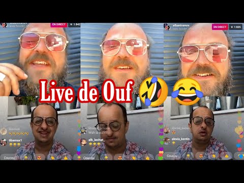 (Sceaupresso)Le Live de Ouf de Booder et Alban Ivanov 😂🤣