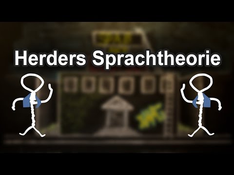 Johann Gottfried Herder - Theories of Language