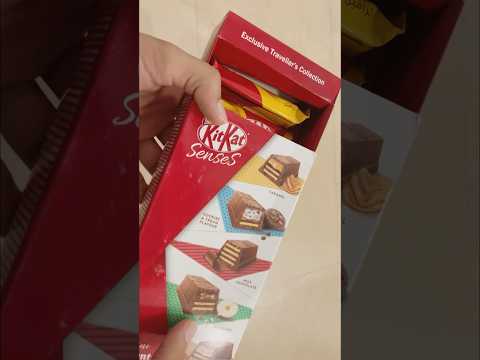 KitKat senses box Unboxing #shorts #foryou #asmr #unboxing #sweet #chocolate #like #subscribe #share