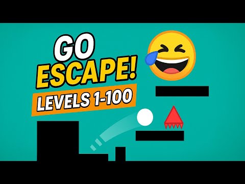 Go Escape! Casual Ball Games Gameplay: First Session, Levels 1 to 100 and Funny Fails
