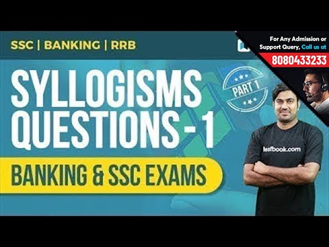 Syllogism Questions for SSC, Bank & RRB | Part 1| Reasoning Expert Shyam Sir