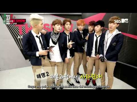 [SUB ITA] 140225  BTS - THE SHOW: 60 secondi di intervista
