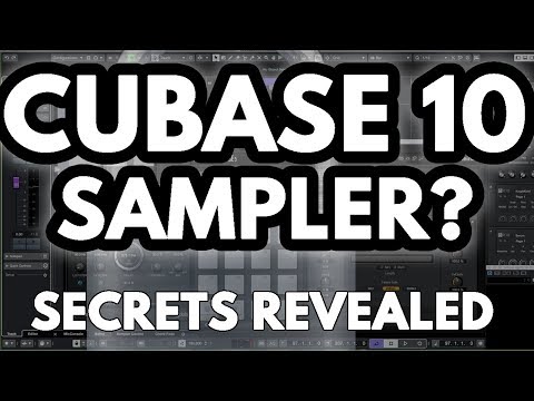 cubase 10  Pro sampler Tutorial 1/2