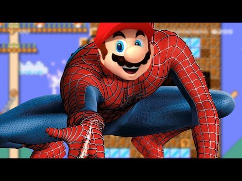 Super Mario Maker 2 🔧 Spider Mario 🔧 JulesLab