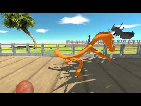 Rainbow Friend Orange To Get A Eat PIG - Animal Revolt Battle Simulator