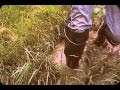My SV Mud Flooding Across The Road Ditch Stream In My Dry Russian DUNA 162 PVC Hip Waders