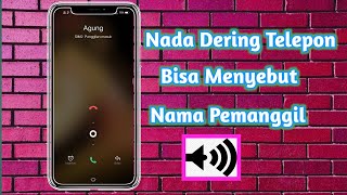 Download lagu Cara Mengubah Nada Dering Wa Bisa Menyebut Nama Pemanggil mp3