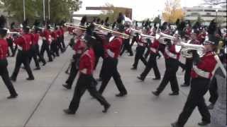 preview picture of video 'Brookings High School- 2012 Sioux Falls Festival of Bands Parade'