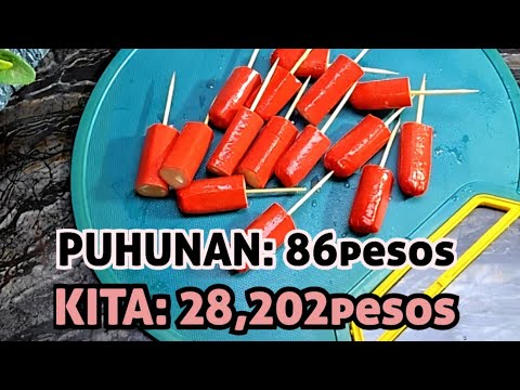 NEGOSYONG MALAKI ANG KITA TIYAK NA DINADAGSA MALIIT ANG PUHUNAN‼️Gawin ito sa Hotdog | food