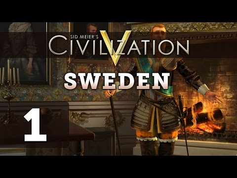 Civilization 5 Deity: Let's Play Sweden - Part 1