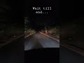 Scary Video Horror Roads Night Dark