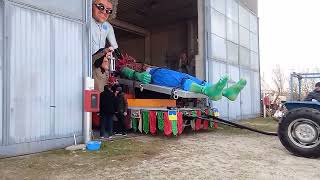 uscita carri, carnevale del veneto 2022- casale di scodosia pd