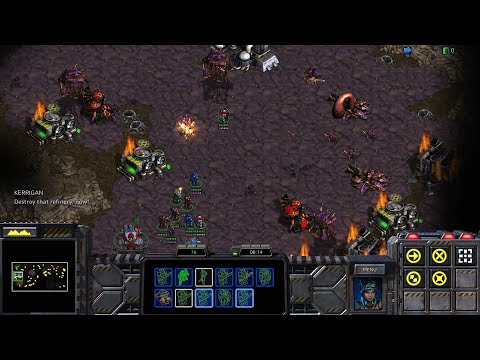 The Zerg uses vespene gas to infest Terrans