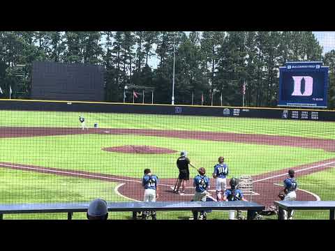 Pro-style infield at Duke Prospect Camp (6/27/23)