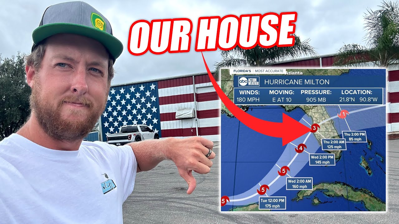 Hurricane Milton Is Headed Right For Us...