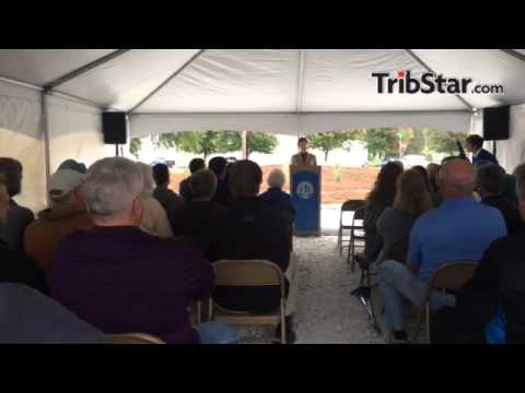 Mary Kramer of Art Spaces talks about Dr Bradley's commitment to uniting ISU and Downtown Terre Haut