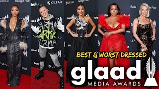 10 BEST & WORST DRESSED AT THE GLAAD MEDIA AWARDS 2024!