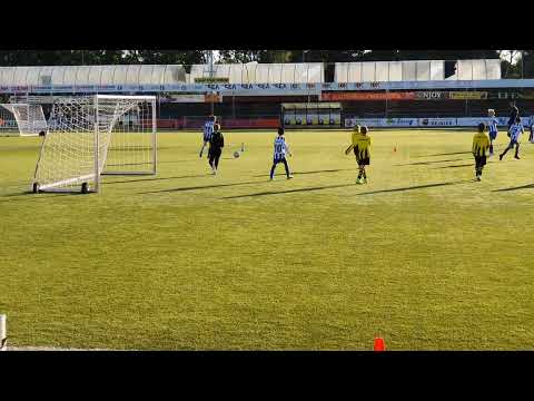 Dos Kampen - VV Unicum JO10-1, 3 september 2022, stand: 4-10