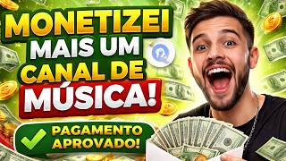 QUANTO ADSENSE ME PAGOU COM MEU NOVO CANAL DE MÚSICA MONETIZADO?