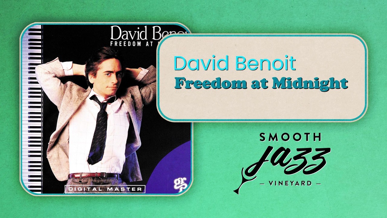 David Benoit - Freedom at Midnight (Official Visualizer/Smooth Jazz Vineyard)
