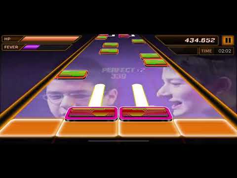 Yerushalayim by the Miami Boys Choir but it’s a Rhythm Game