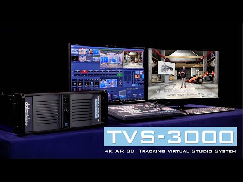 TVS-3000 3D Tracking VR/AR 4K Virtual Studio System TVS-3000 3D Tracking VR/AR 4K Virtual Studio System