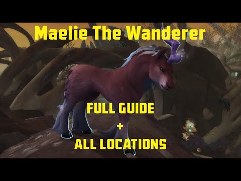 Maelie the Wanderer Mount - FULL GUIDE with map of all locations!