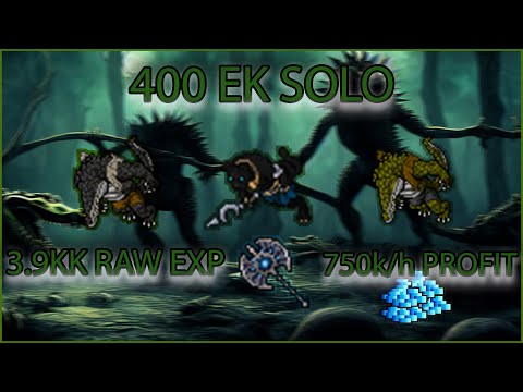 SOLO HUNT 400+ EK | Werecrocodiles | 3.9kk/h RAW & 750k/h PROFIT | BEST PLACES FOR EK SOLO
