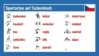 Sportarten auf Tschechisch