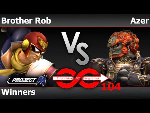 IaB! 104 - SS | brother rob (C Falcon) vs GG | Azer (Ganon, Wolf) Winners - PM