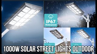 1000W Solar Street Lights Outdoor