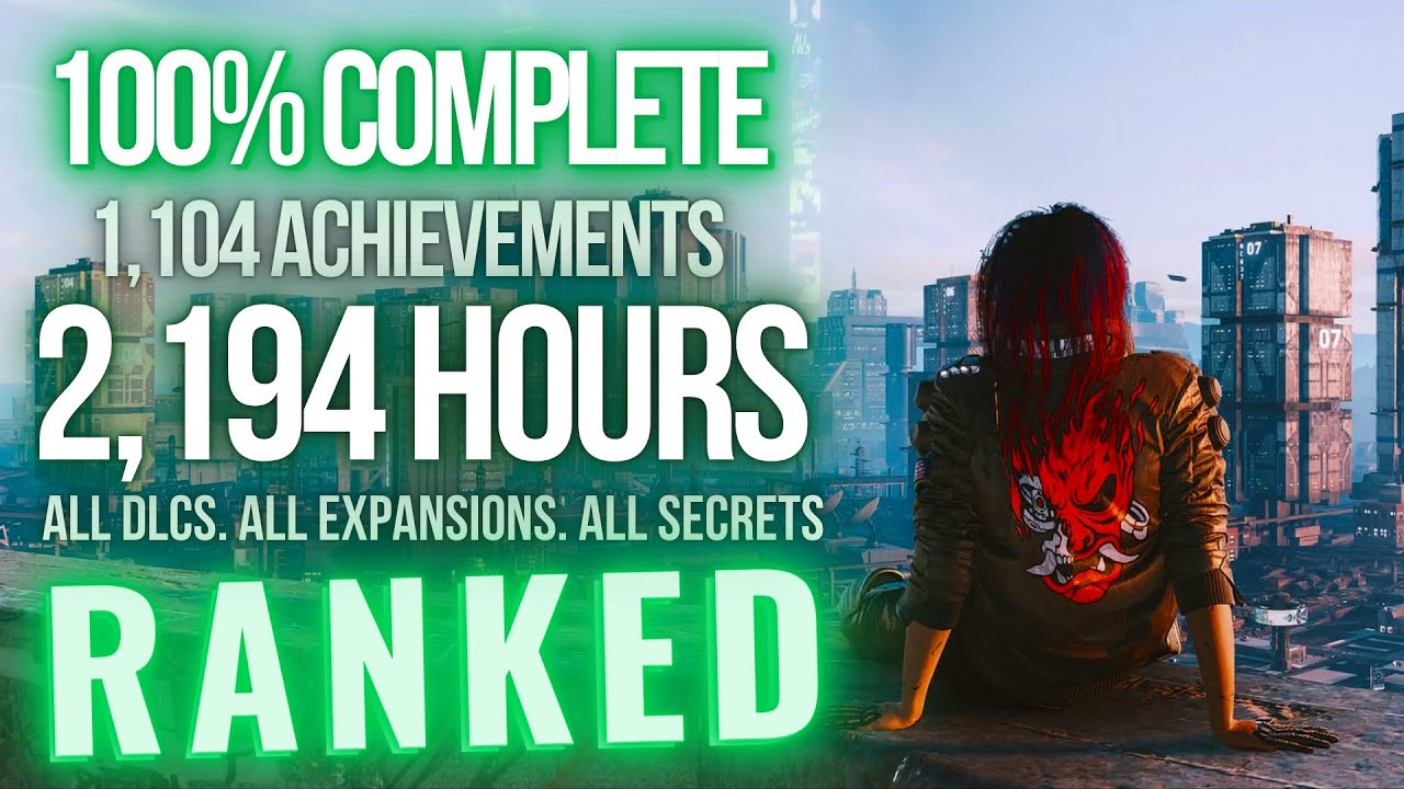 Ranking ALL 31 Open World Sci-Fi Games I've 100%'ed